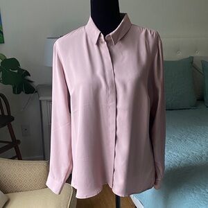 Express Light Pink Button Down Shirt